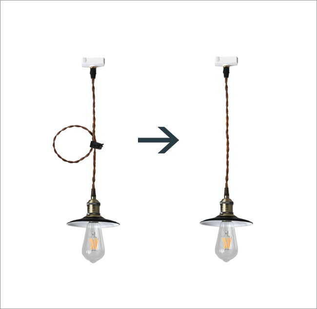 ペンダントコード長さ変更 サイズオーダー