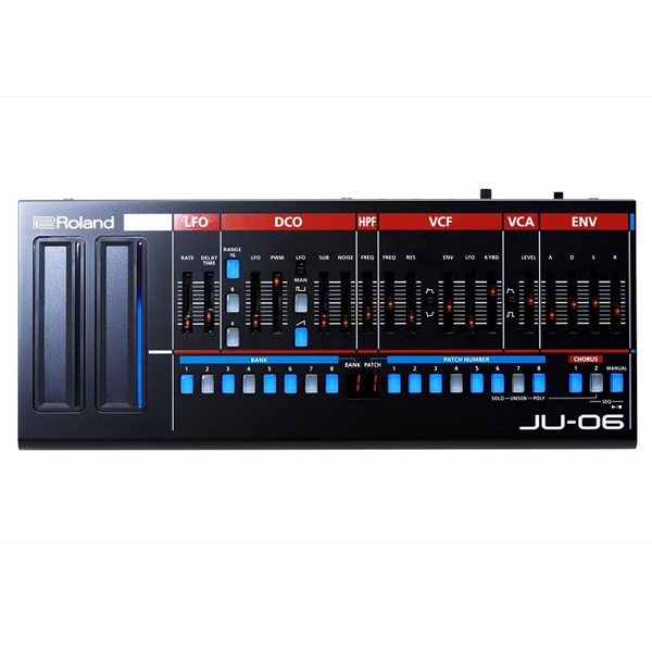 名機JUNO-106をモチーフとしたRolandのJU-06！！