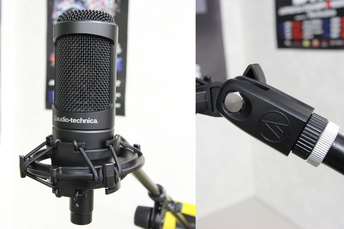 売れてます！テクニカのレコーディング用コンデンサーマイク上位モデル