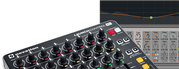 novationのAbleton Live用MIDIコントローラーLaunch Control XL BLACK