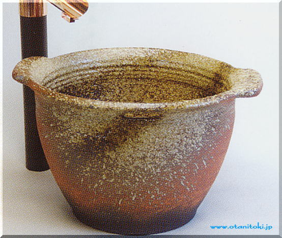 水瓶【みずがめ雨水貯水タンク】陶器の拡大画像