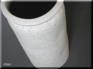 信楽焼傘立て【白ラセン傘立て】陶器の販売