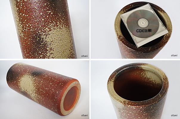 信楽焼古信楽直傘立て陶器の販売