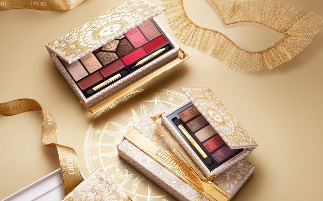 ディオールからゴールドのモチーフを纏った、煌めき溢れるホリデー限定