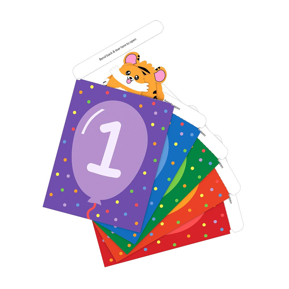 Birthday Party in Present City Countdown Adventure Box – Lovepop