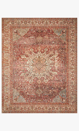 DEV-07 MH BORDEAUX / MULTI | Loloi Rugs