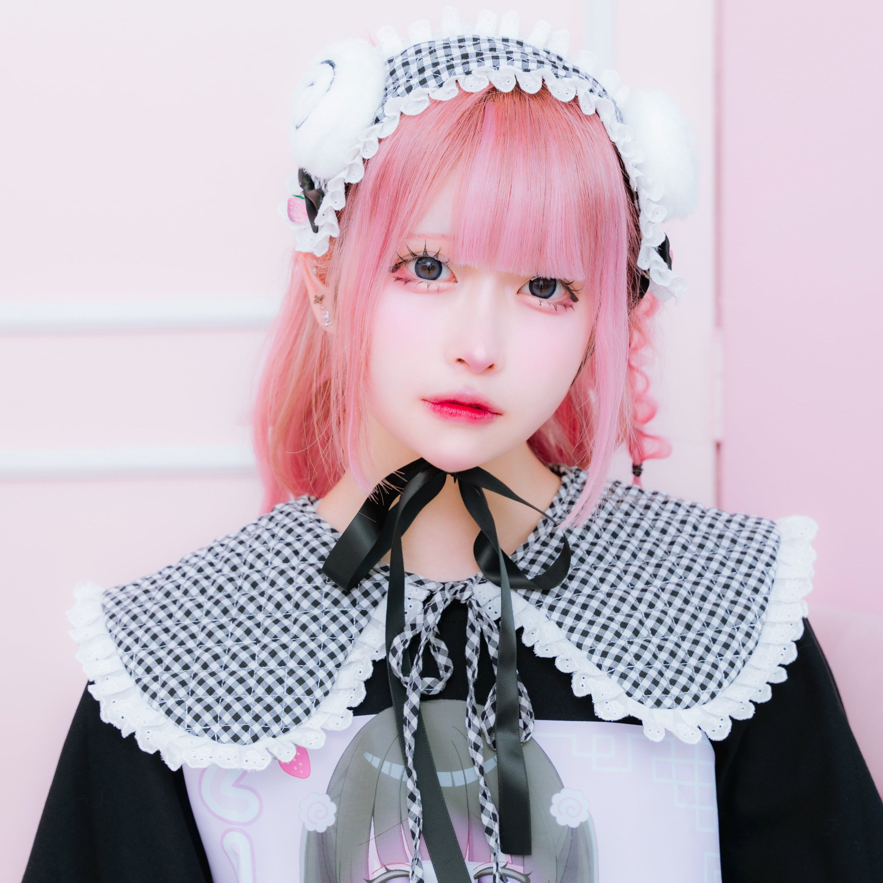 mine》キルティングチェック付け襟- LAFARY ONLINE