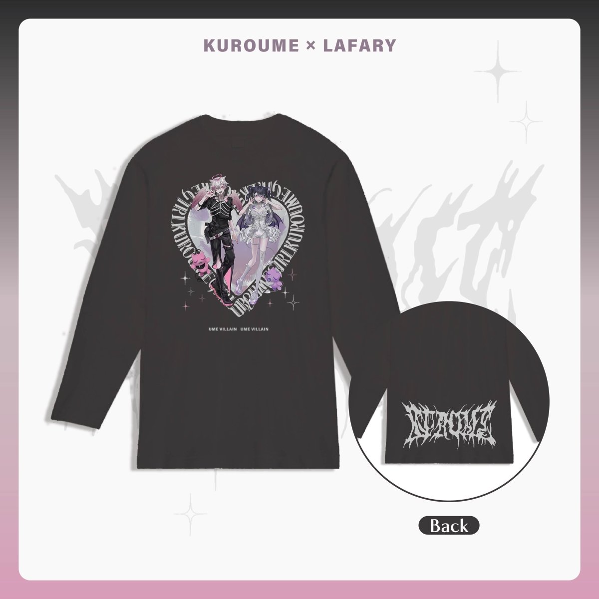 くろうめ×LAFARY 第二弾》ロングスリーブTシャツ- LAFARY ONLINE