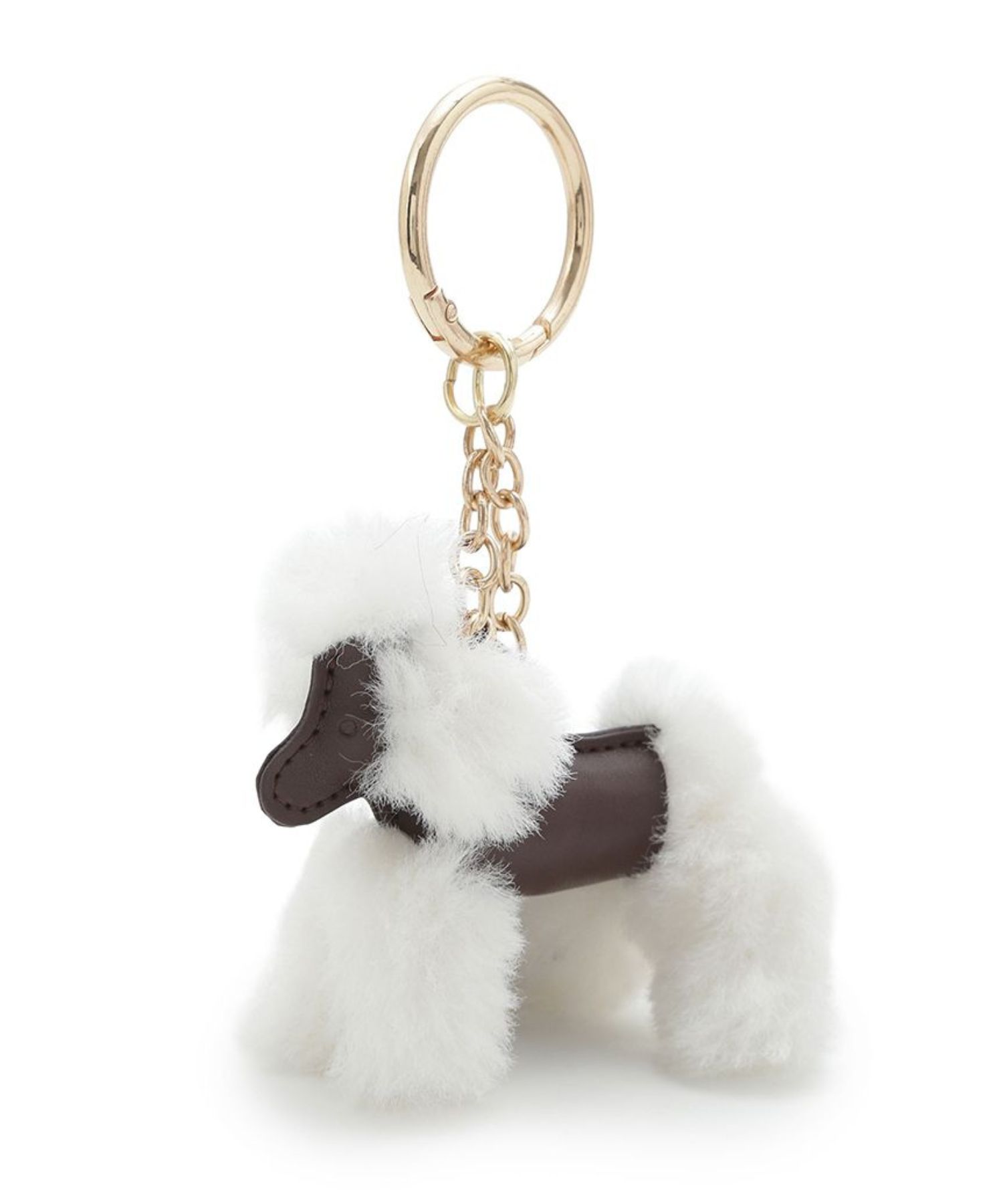 FRAY I.D - アニマルモチーフチャーム (WHT) プードル / bagチャーム