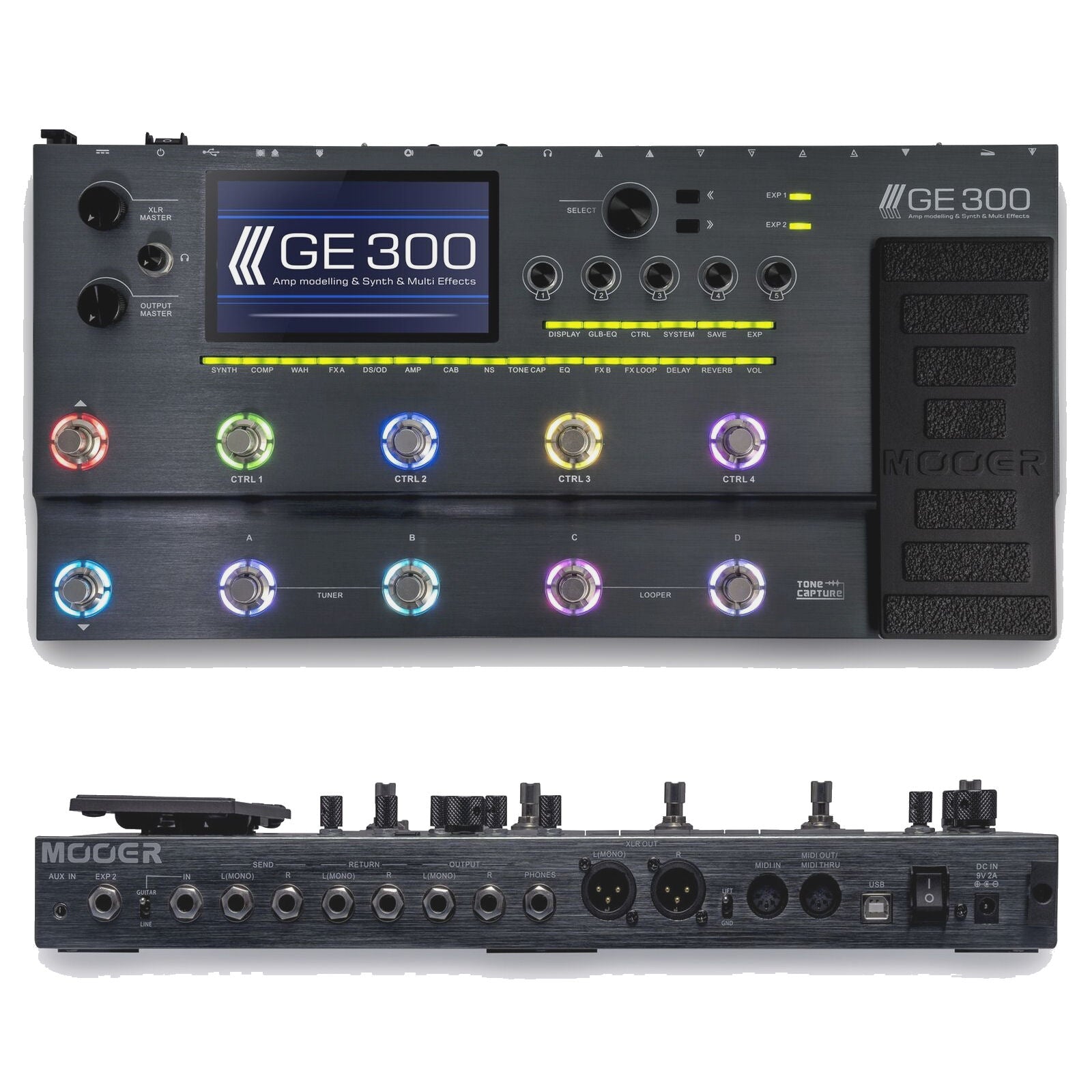 Mooer GE300 Multi Effects Processor — L.A. Music