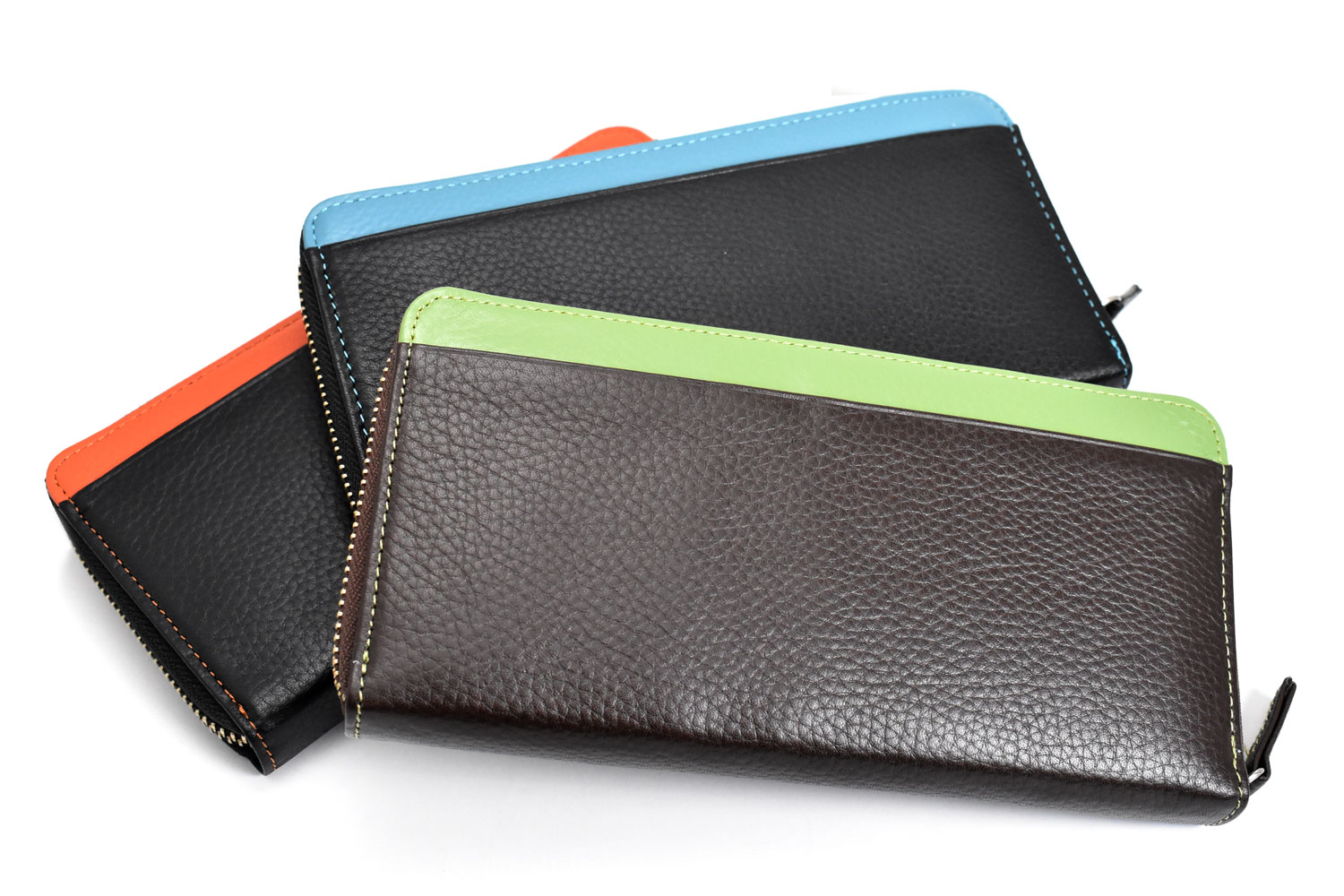 NewPeople（ニューピープル） ラウンドファスナー長財布 「プレリー