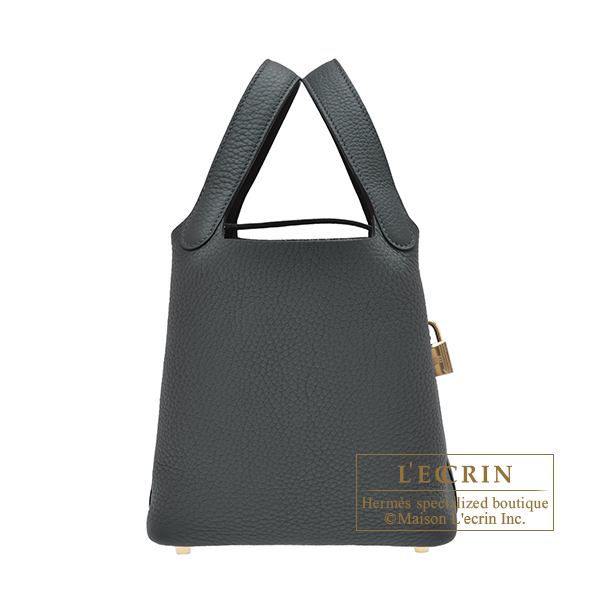 エルメス ピコタンロックエクラ18/PM グリミスティ/ ブラック トリヨン