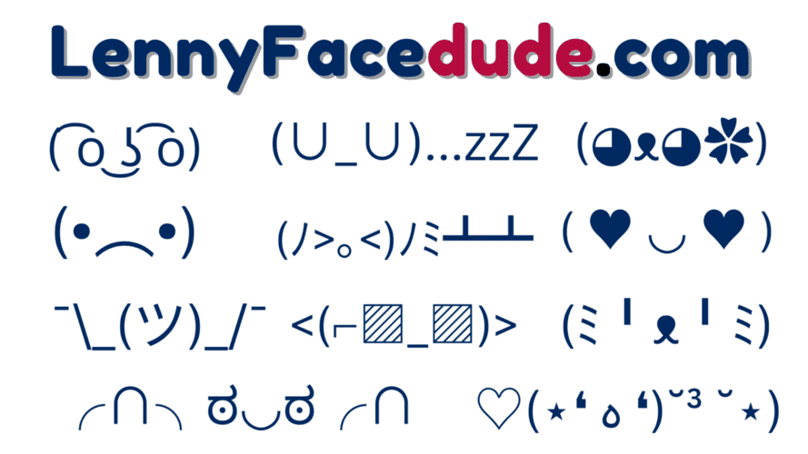 Lenny Face ( ͡° ͜ʖ ͡°) All Text Faces Copy And Paste