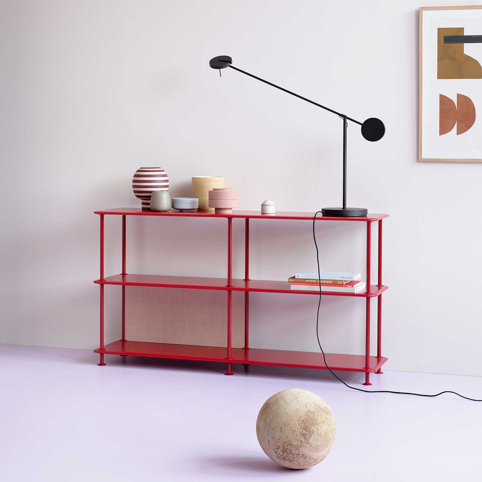 Montana（モンタナ）Free シェルフ 2段2列 220000 Black ×Chrome