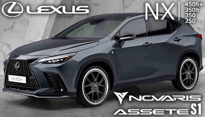 レクサスNX 20系用 ホイール＆タイヤセット(ノヴァリス アセット S1