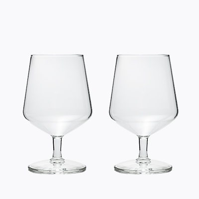 LUPICIA】HARIO 耐熱ガラス ビアゴブレット2個セット | 茶器