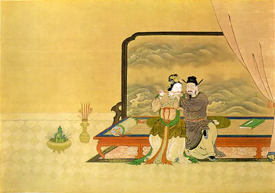 玄宗皇帝楊貴妃図 – MOA美術館 | MOA MUSEUM OF ART
