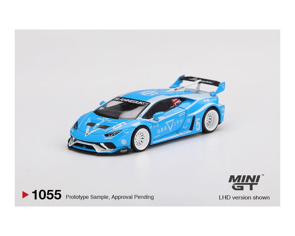 PREORDER* MINI GT 1:64 LB☆WORKS Lamborghini Huracán GT GRAVITY in
