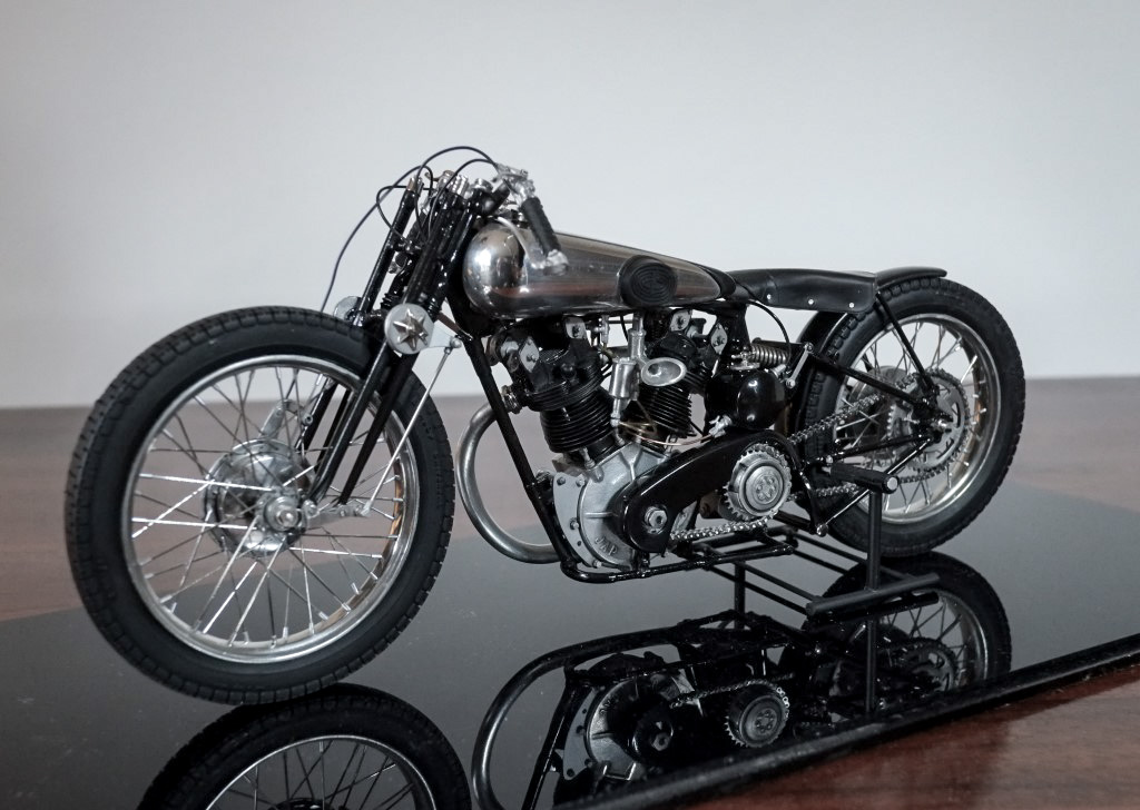 1/9scale Brough Superior SS100 built by Mark Gaterell