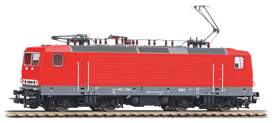 Piko 51729 鉄道ゲージ H0 SLRSの電気機関車143 175、サウンド付き