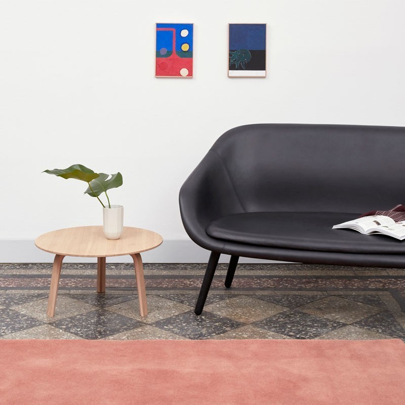 Bella Coffee Table by HAY Colors Hay Oiled Oak Sizes Diameter 60 x