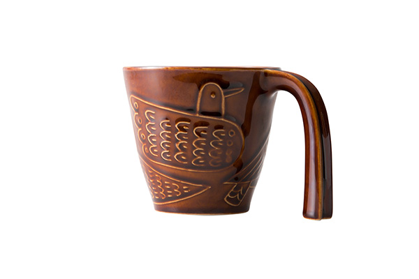 波佐見焼 bird e-マグ 茶｜和食器の通販 monsen