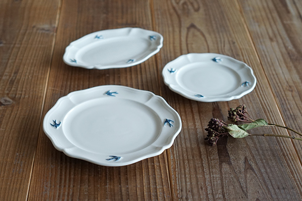 studio m' アーリーバード ラウンドプレート L｜和食器の通販 monsen