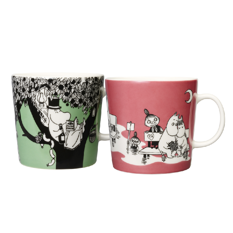 ムーミン マグ 0.4L グリーン | ムーミン アラビア【公式サイト】