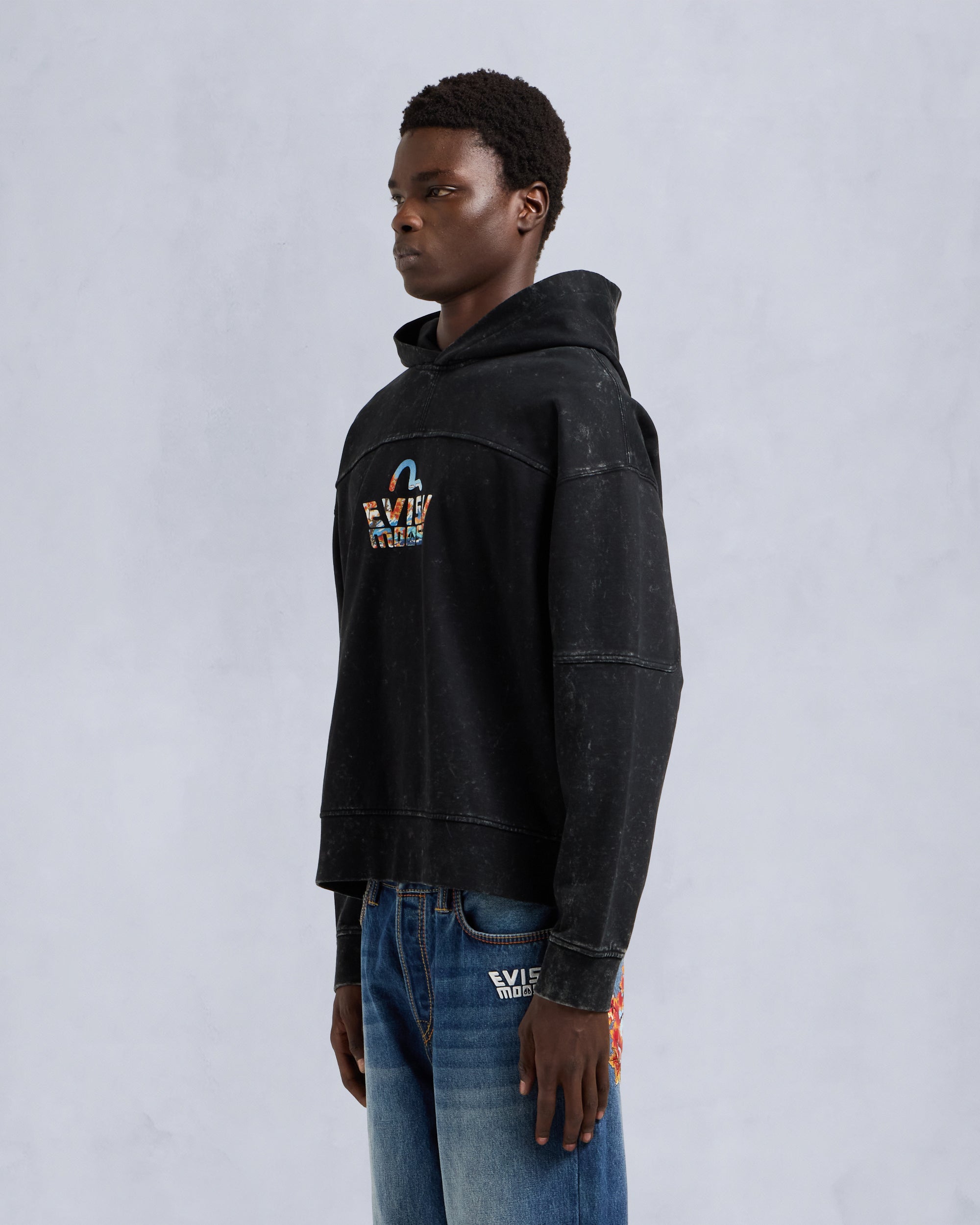 Evisu X Moose Pullover Hoodie | Men | Moose Knuckles