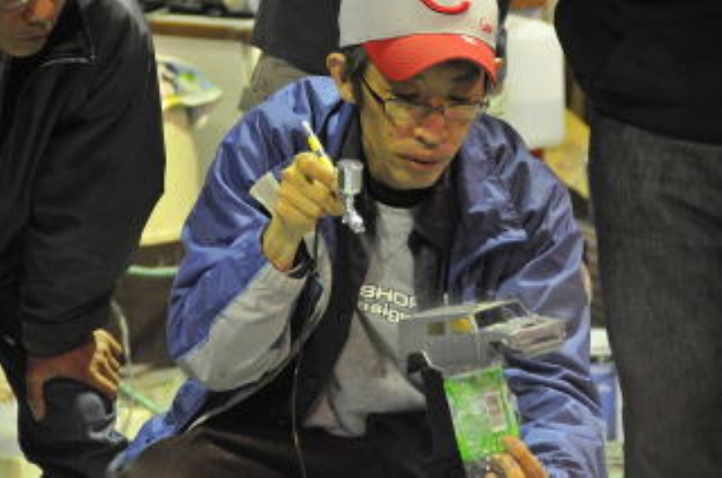 アネストIwata エアーブラシ・コンプレッサー IS-800J | 商品の