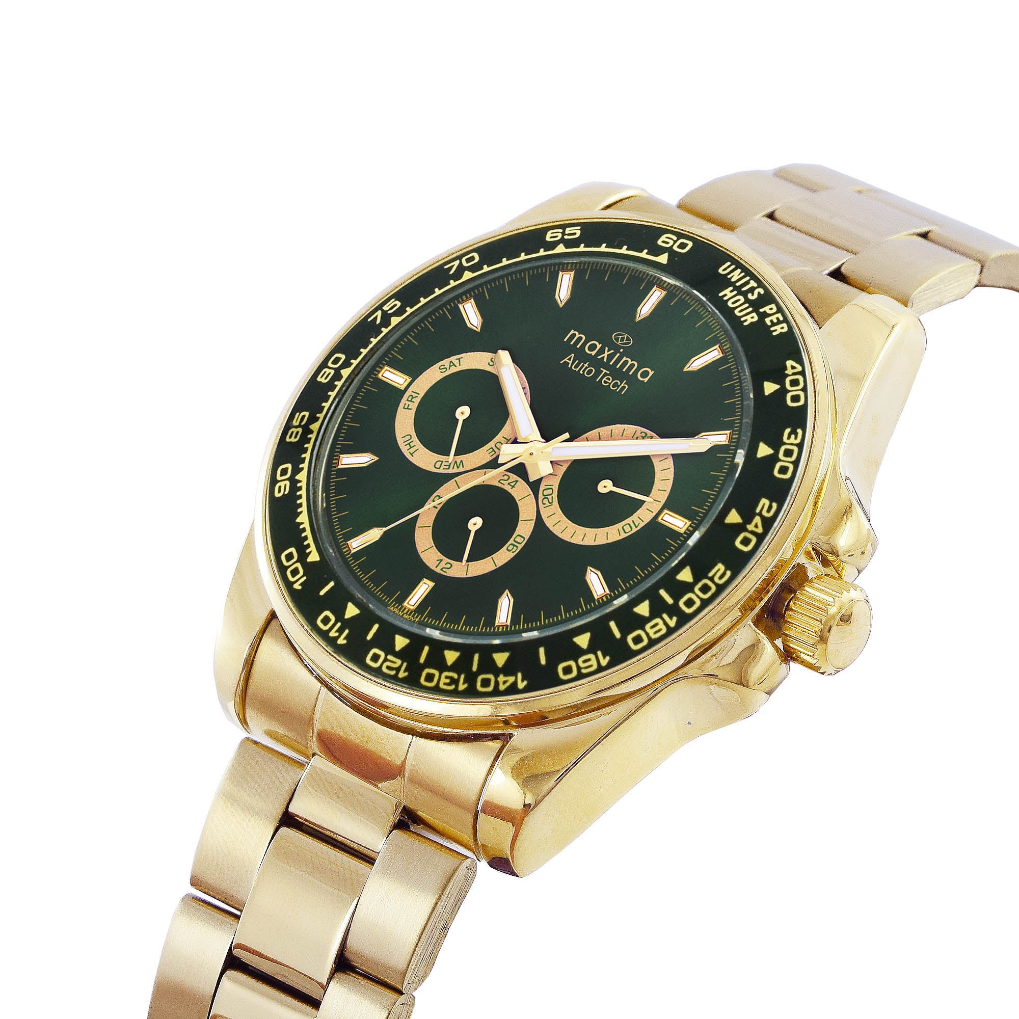 Maxima Apex Collection Multifunction Analog Watch For Men 70764CMGY