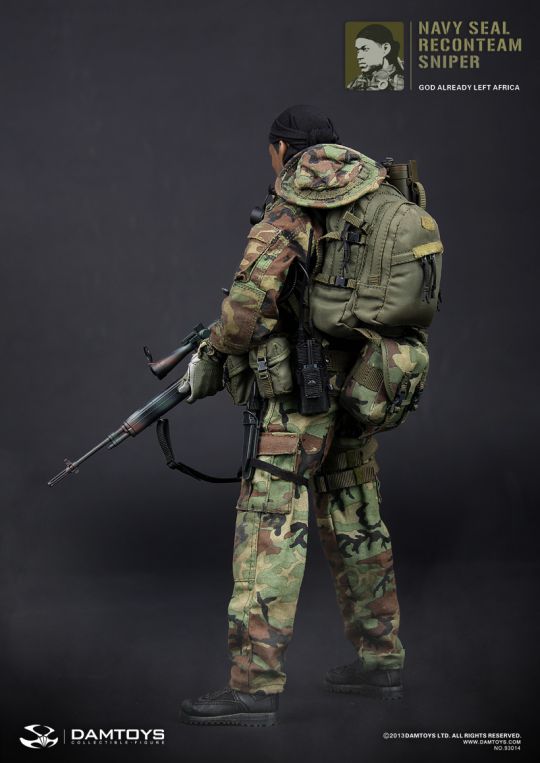 Navy Seal Reconteam Sniper Dam Toys - Machinegun