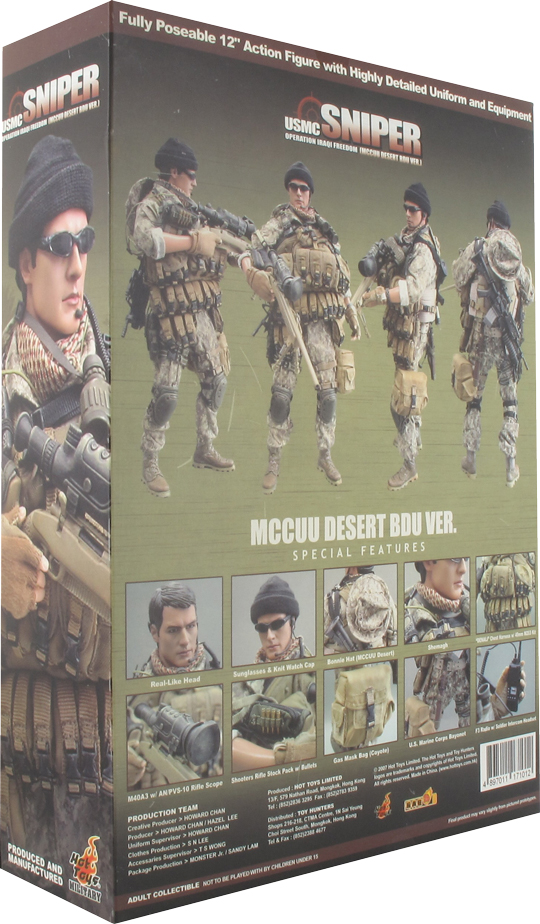 USMC Sniper - Operation Iraqi Freedom (MCCUU Desert BDU Version