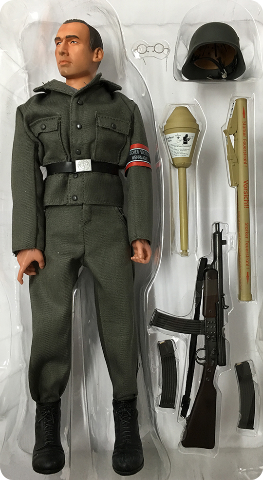 Ludwig Remlinger Volksturm Dragon Action Figure - Machinegun
