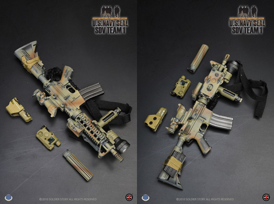 US Navy Seal SDV Team 1 Soldier Story - Machinegun