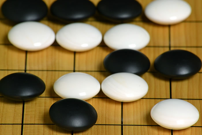 本蛤碁石 実用37号 | 前川榧碁盤店