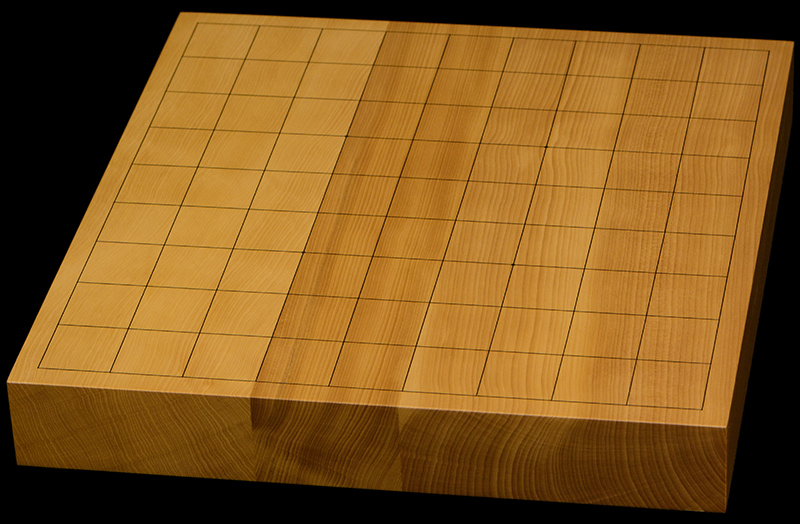 本榧卓上将棋盤 1寸6分（ハギ盤） st10088 | 前川榧碁盤店