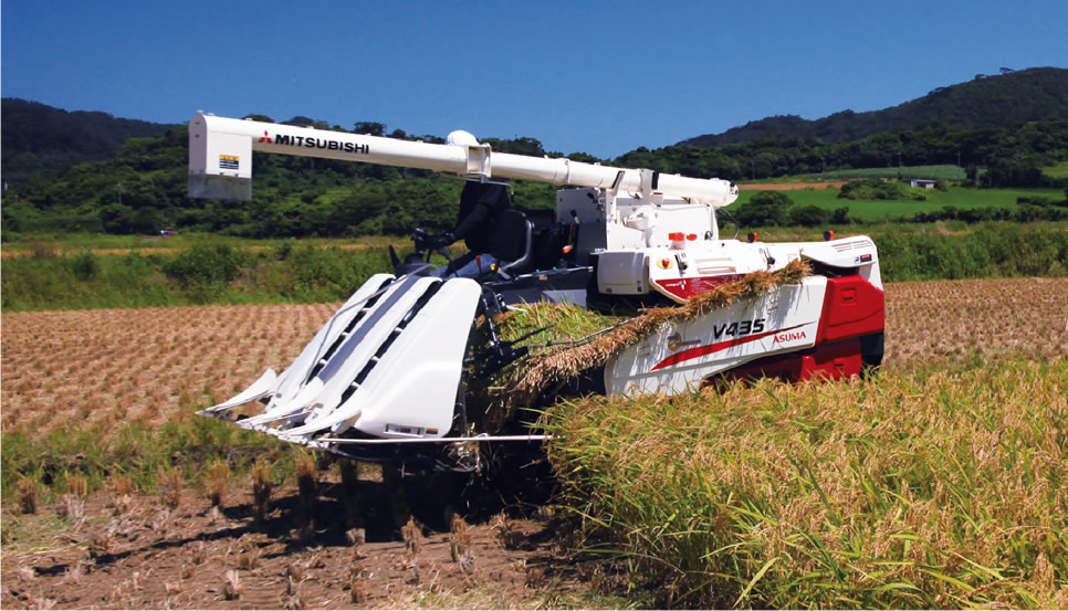刈取部｜Combine V335/435｜コンバイン｜製品情報｜製品紹介｜三菱