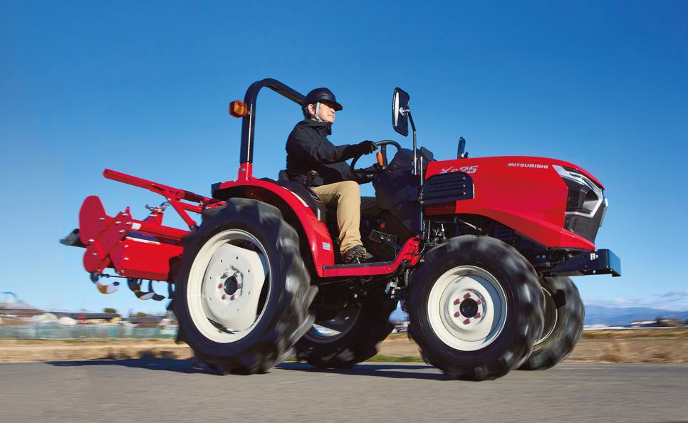 優れた基本性能｜Tractor XS18・20・23・25｜製品情報｜三菱マヒンドラ農機