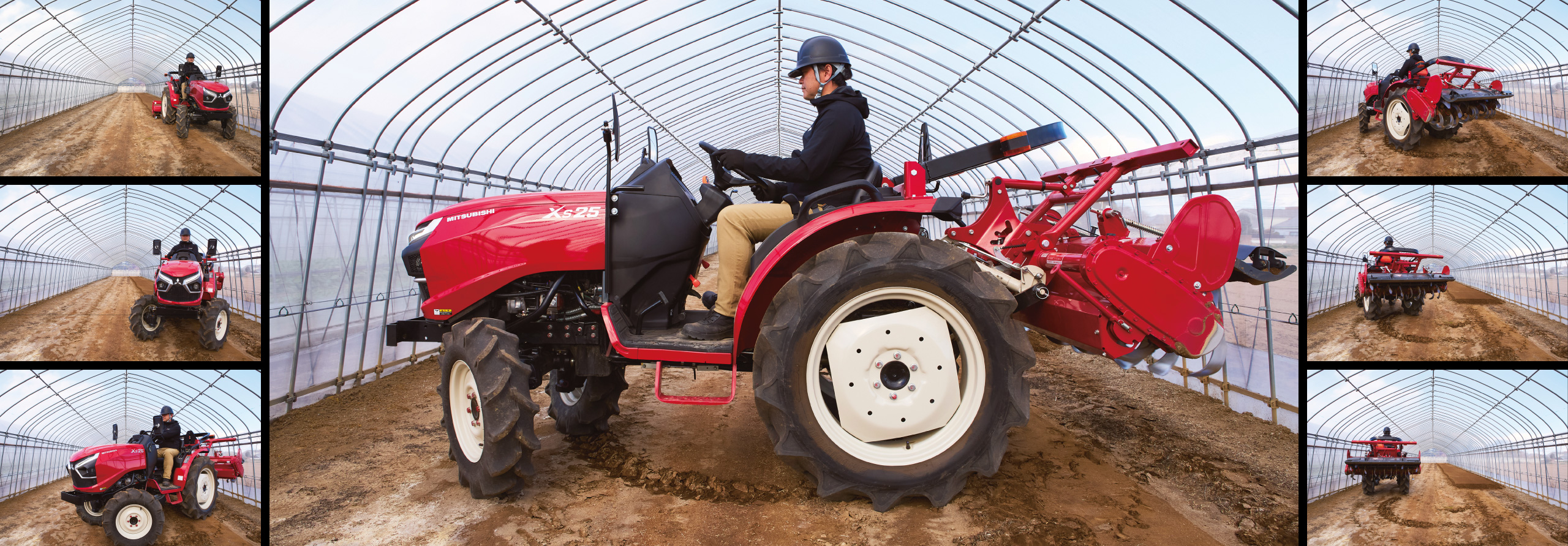 旋回性能｜Tractor XS18・20・23・25｜製品情報｜三菱マヒンドラ農機