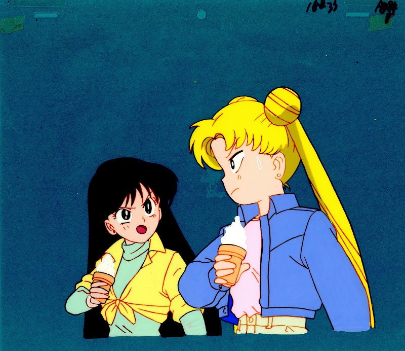 美少女戦士セーラームーンセル画｜月野うさぎ・火野レイ｜アニメと漫画