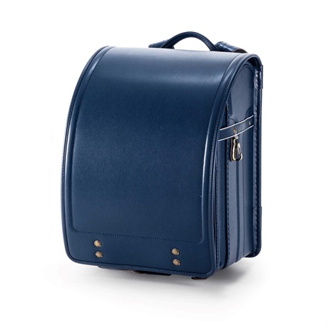 ゼスト 牛革ハイブリッド109シボ ブラックxブルー|2027年度 萬勇鞄