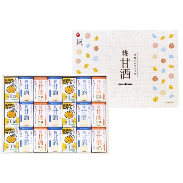 マルコメ 公式オンラインショップ贈答用 糀甘酒ストロー付詰め合わせ