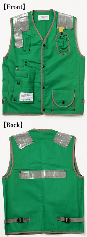 US NAVY(米海軍) 90's ライフ プリザーバー ベスト・MARK I /グリーン