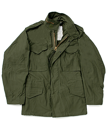 US(米軍) M65 フィールドジャケット・3rd Model/ブラスジッパー/ALPHA