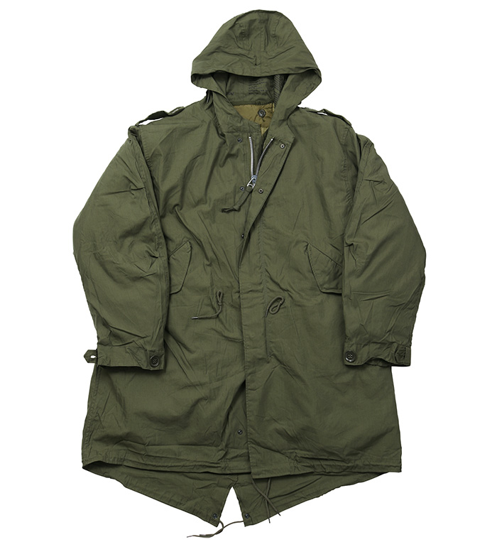 US(米軍) M-51パーカー/CONMAR Zipper(50s実物)使用/キルティング
