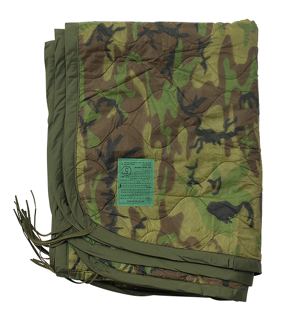 US(米軍) NAM戦 カモポンチョライナー(DSA-76年)/実物・未使用