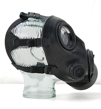 UK(英軍)新型 S-10 ガスマスクセット(本体&吸気缶)/実物・極上