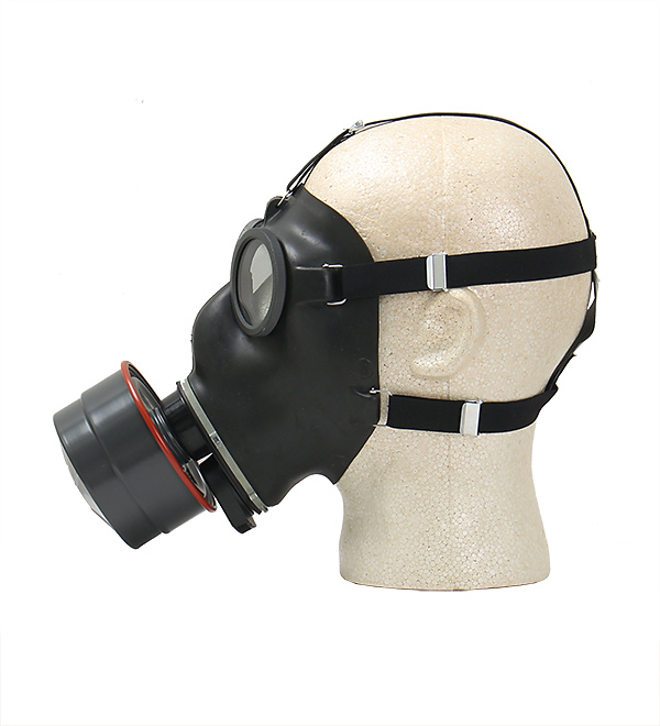 スイス軍 Sm-67 ガスマスクセット/ポリバッグ付/実物・準未使用