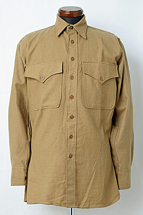 USMC(米海兵隊) WWII ウール・サービスシャツ/実物・極上